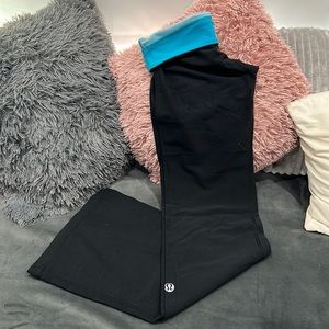 Lululemon slightly flare legged active wear